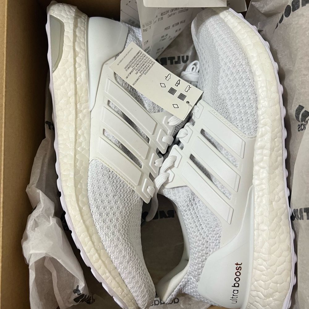 Adidas Ultraboost triple white